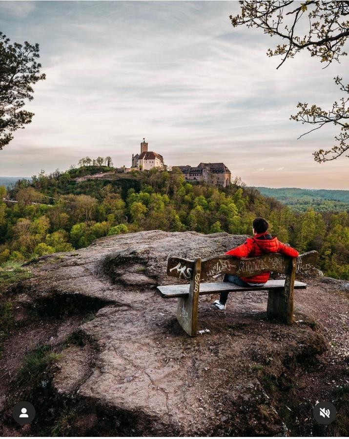 Vintage Home 55 Direkt Am Fusse Zur Wartburg Eisenach Bagian luar foto
